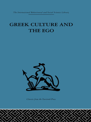cover image of Greek Culture and the Ego